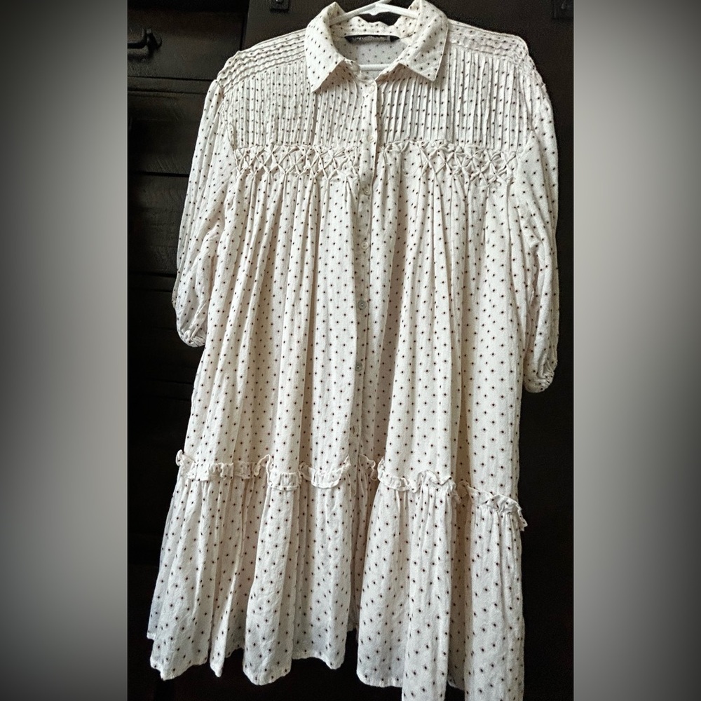 Boho ‘New’ polkadot dress size M